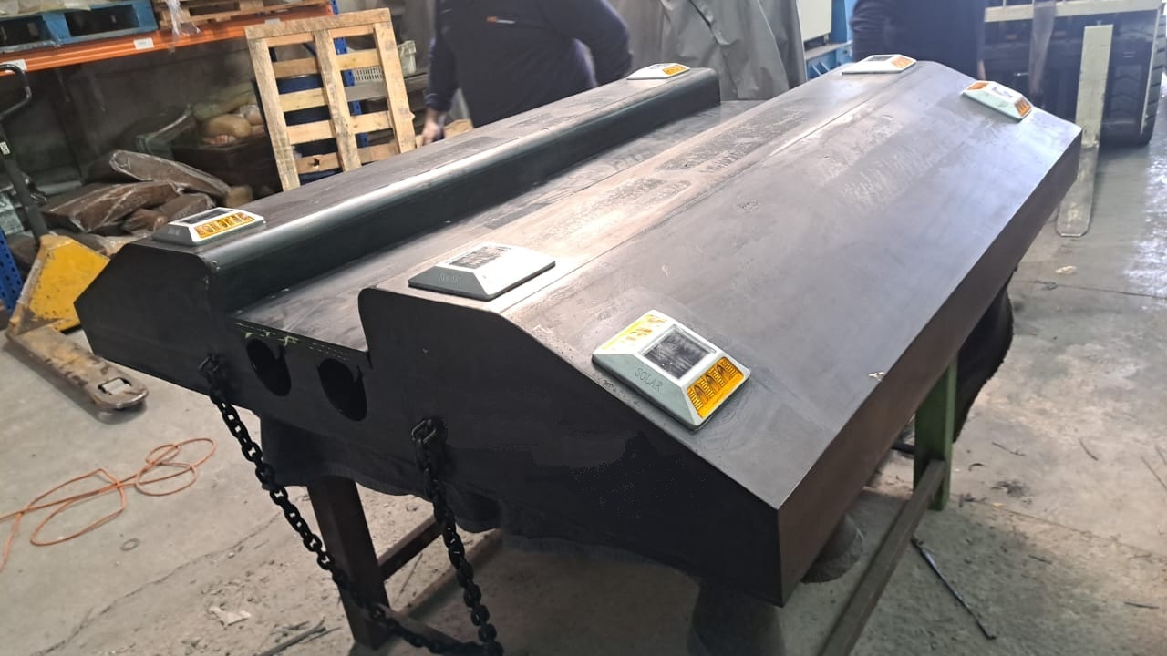 Pasa cables Electrisafe para conductores de arrastre minero.